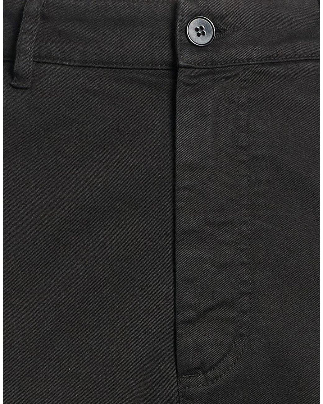 Barena Black Pants Cotton, Elastane