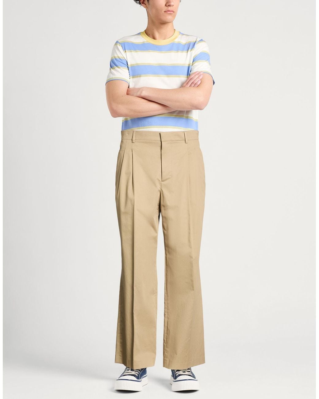 AMI Natural Trouser for men