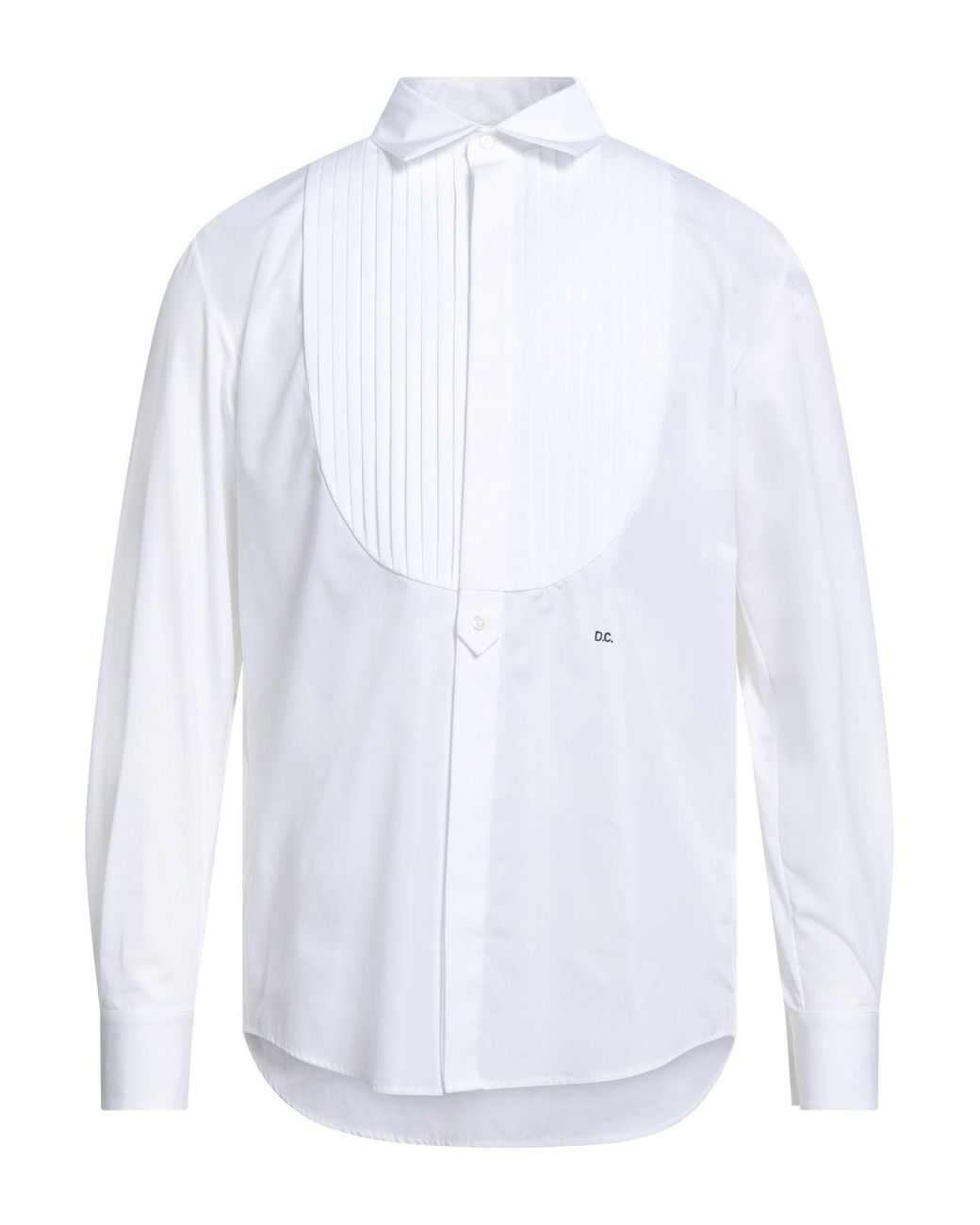 DSquared² White Shirt Cotton for men