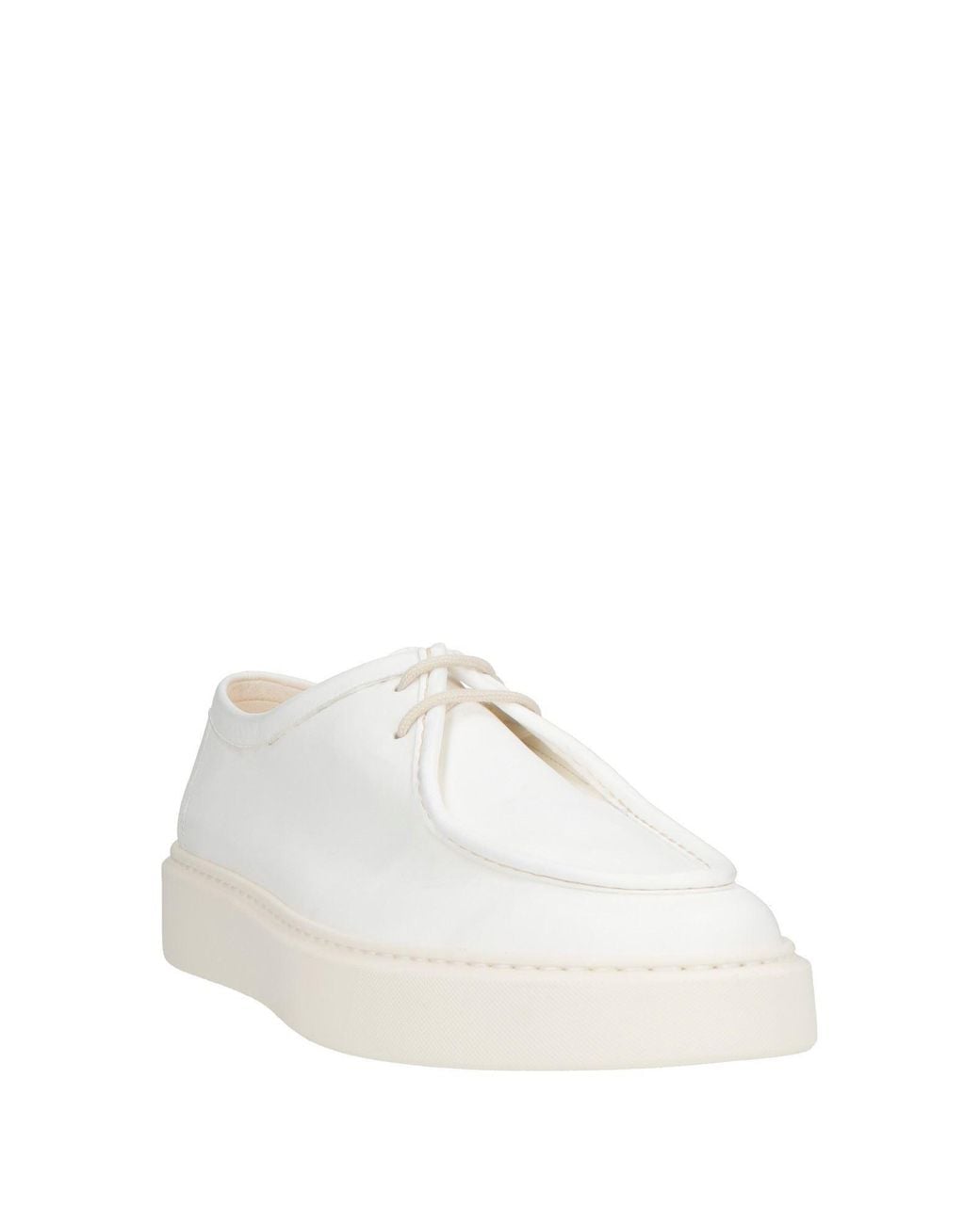 Doucal's Schnürschuh in White für Herren