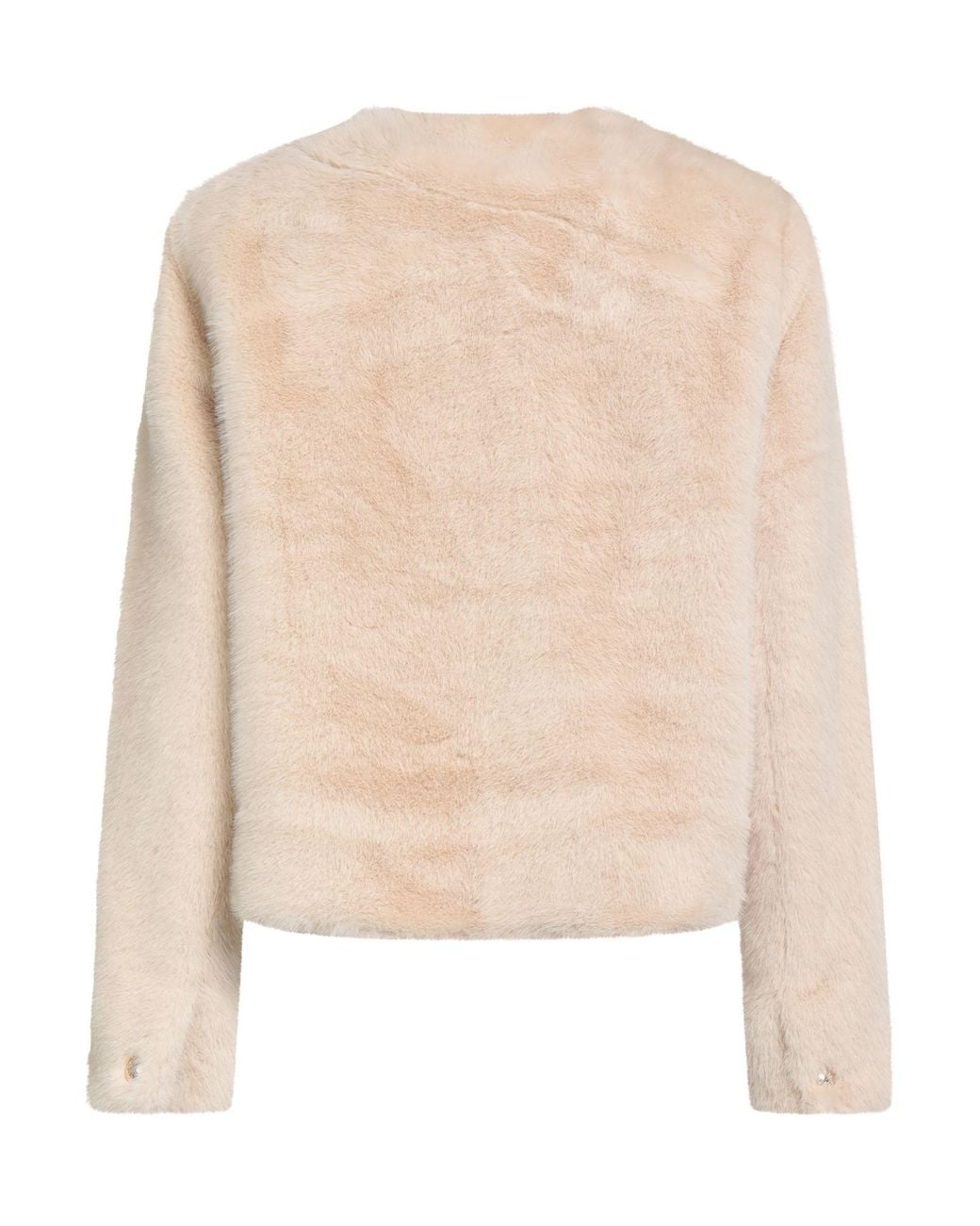Shearling & Teddy di Maje in Natural