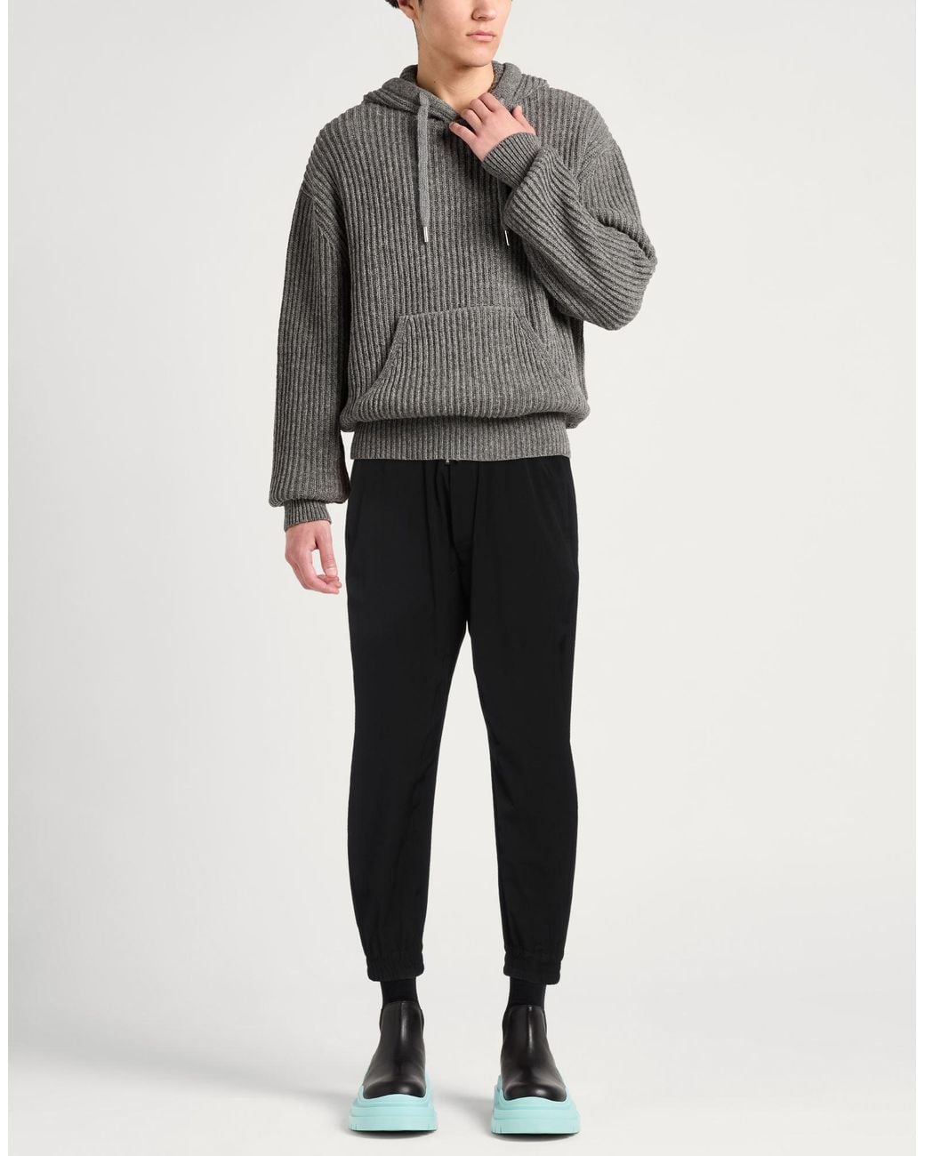 DSquared² Black Pants Polyamide, Elastane for men