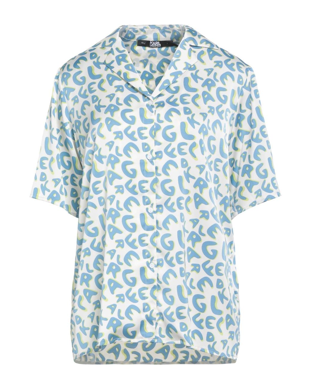 Karl Lagerfeld Blue Shirt