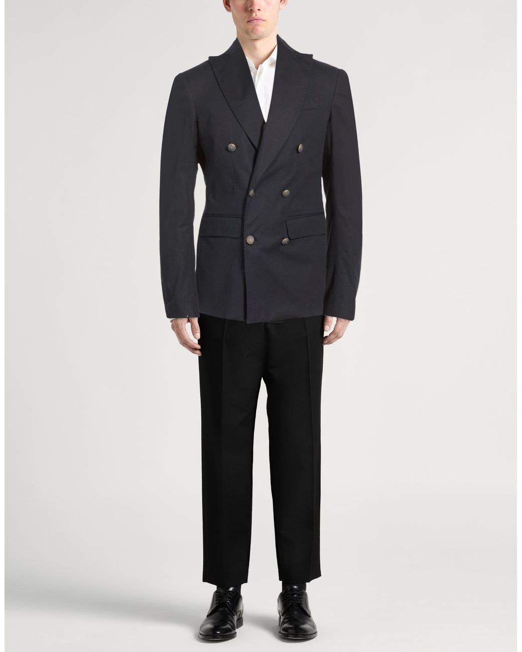 Ballantyne Black Blazer Cotton, Elastane for men