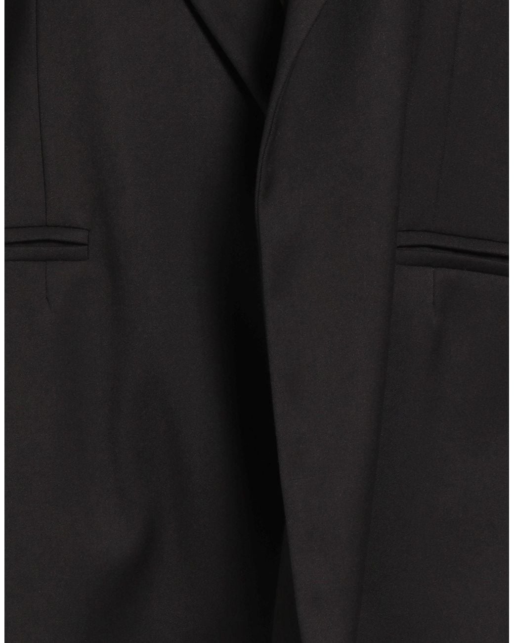 5 PROGRESS Black Blazer Polyester, Viscose, Elastane