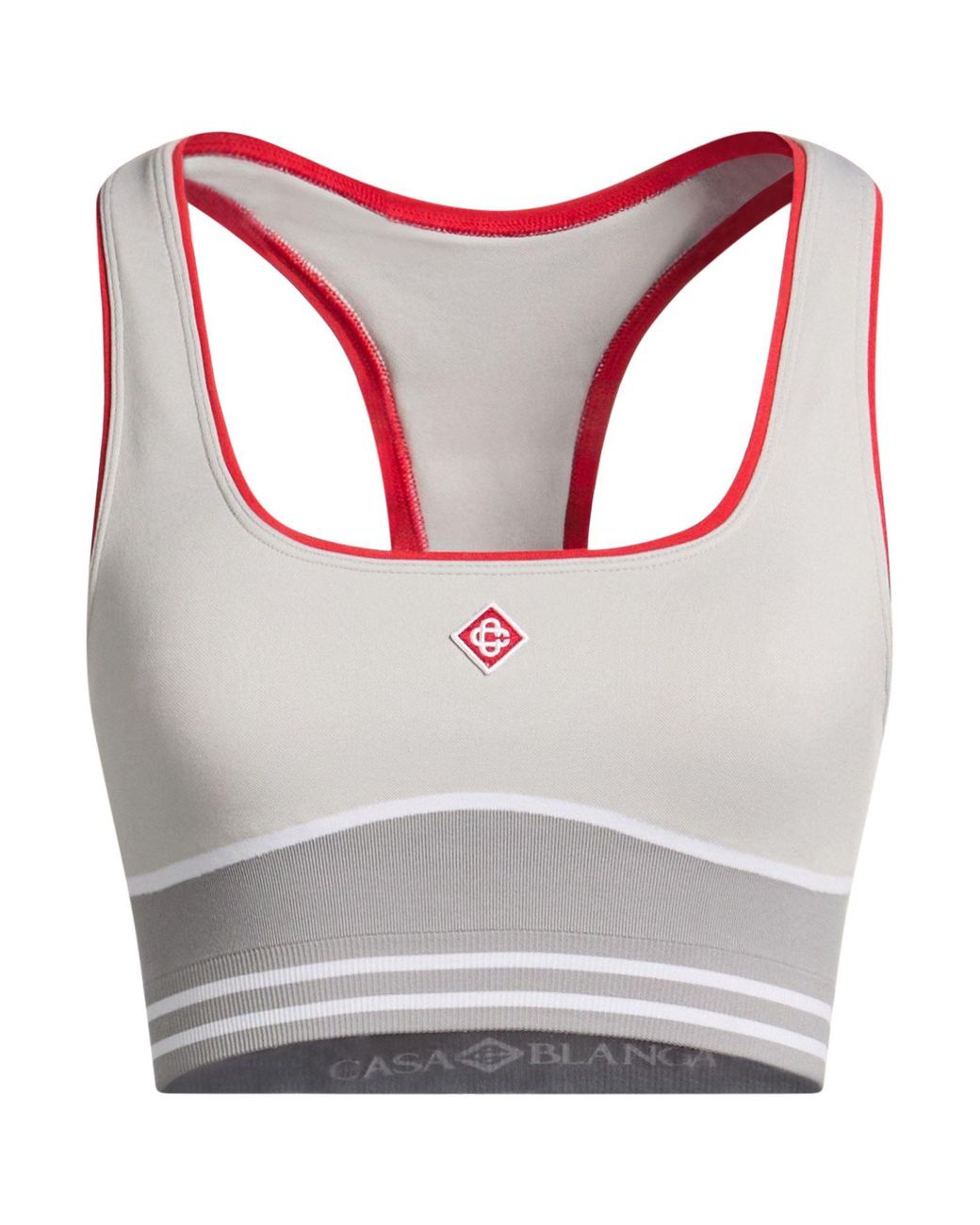 Casablanca Gray Light Top Polyamide, Polyester, Polypropylene, Elastane
