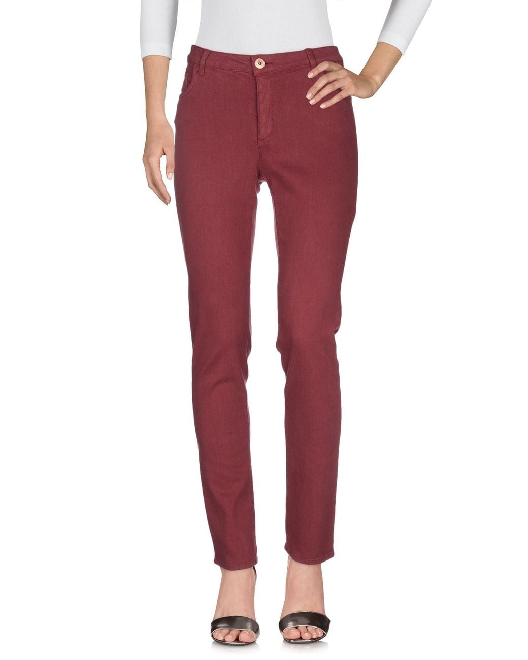 Trussardi Red Jeans