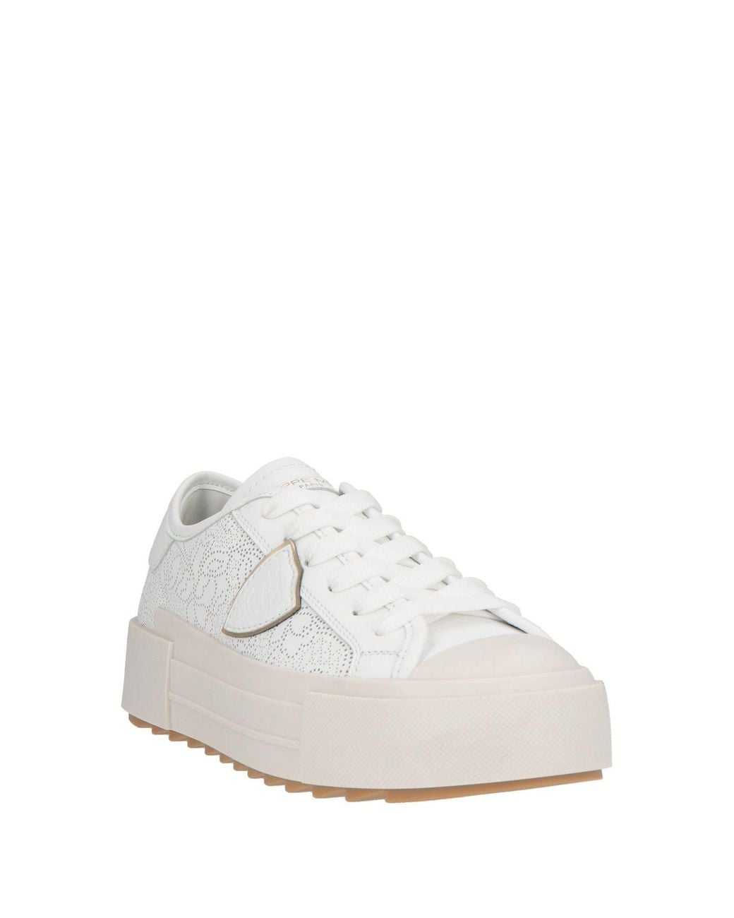 Philippe Model White Sneakers Leather