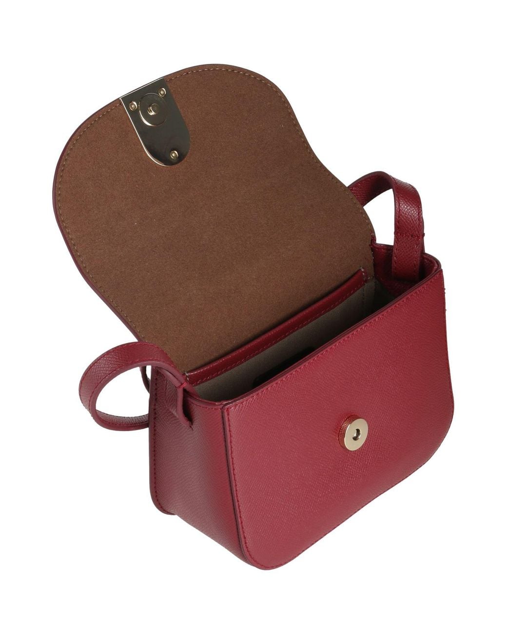 Furla Red Cross-Body Bag Calfskin