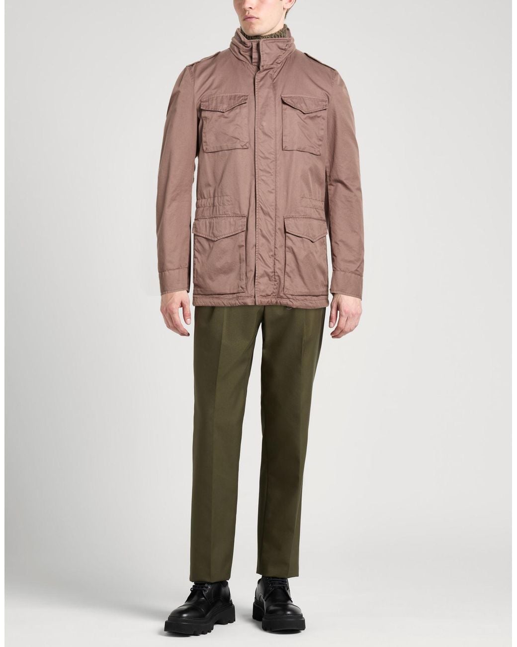 Herno Brown Jackets for men