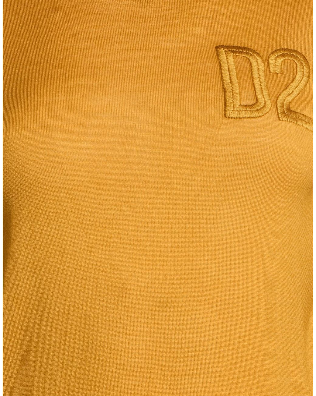 DSquared² Yellow Turtlenecks