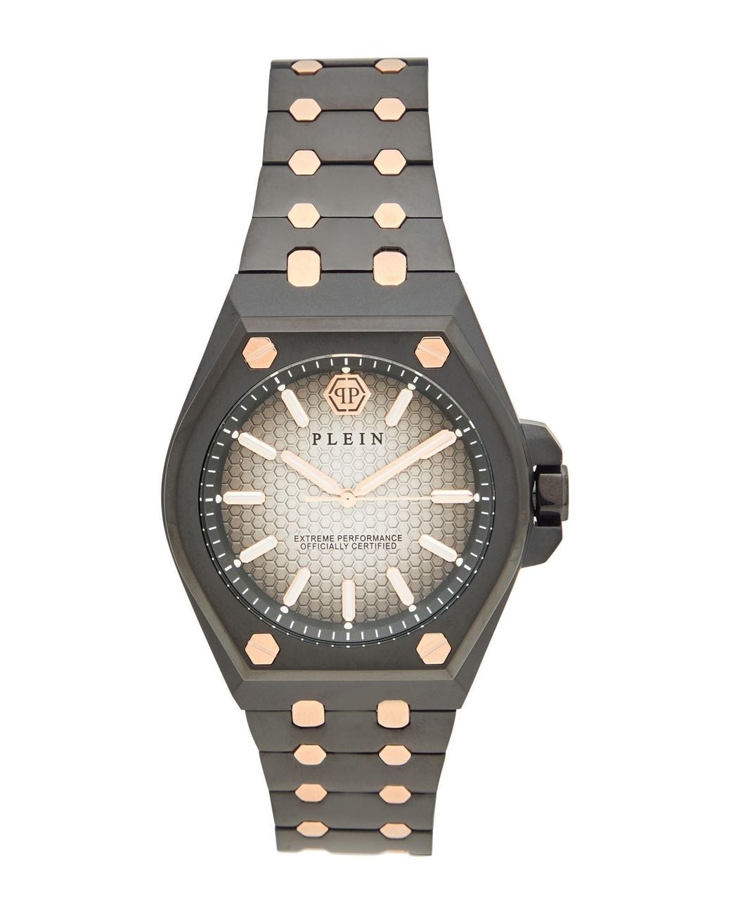 Philipp Plein Black Wrist Watch for men