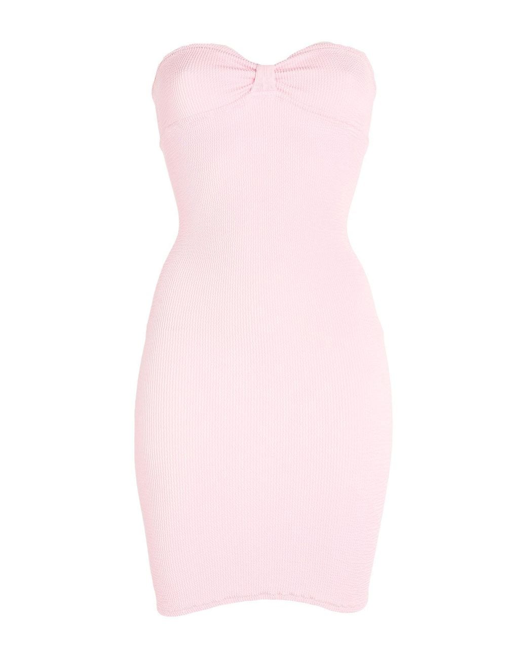 Reina Olga Pink Mini Dress Polyamide, Elastane