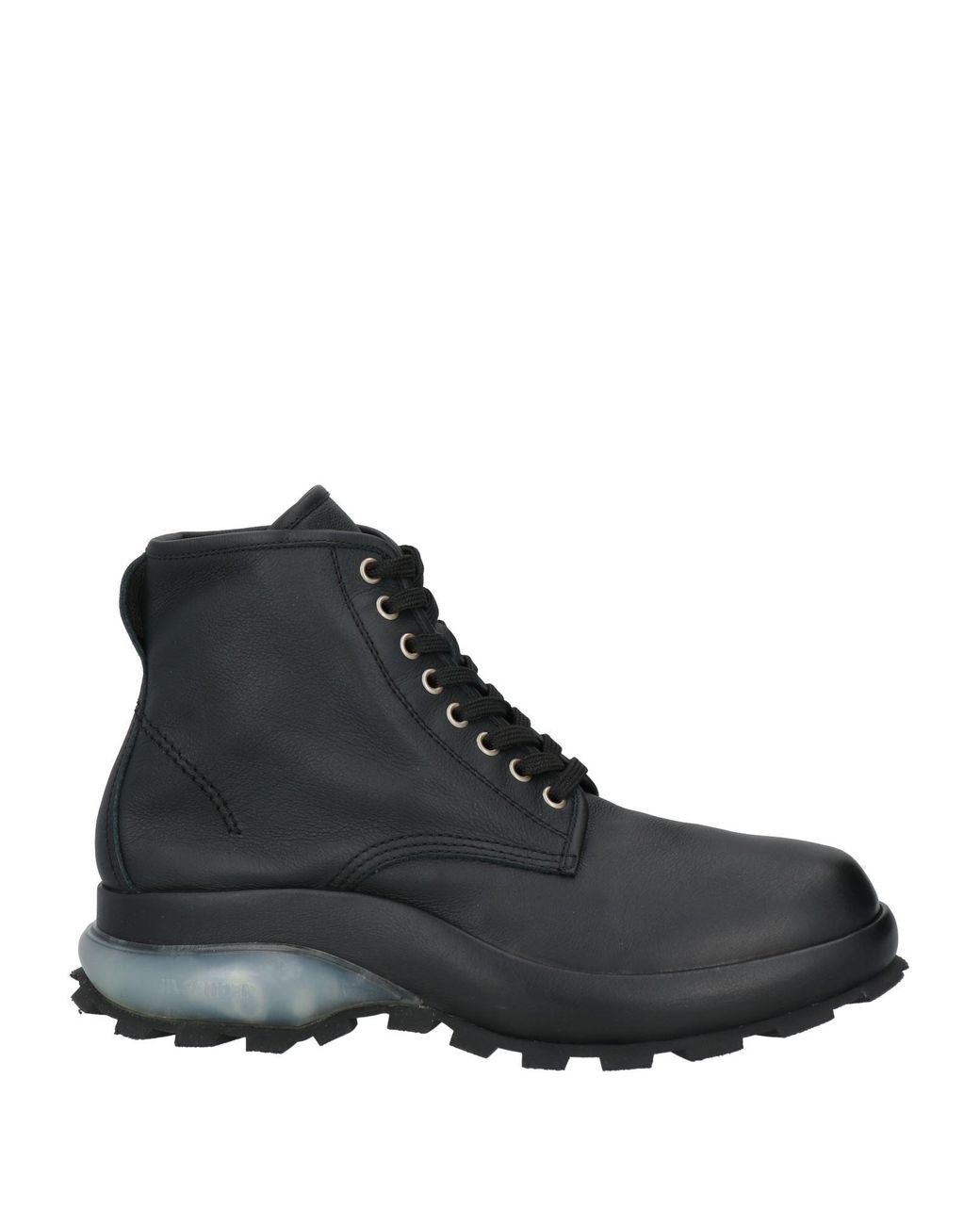 Jil Sander Black Ankle Boots Leather for men