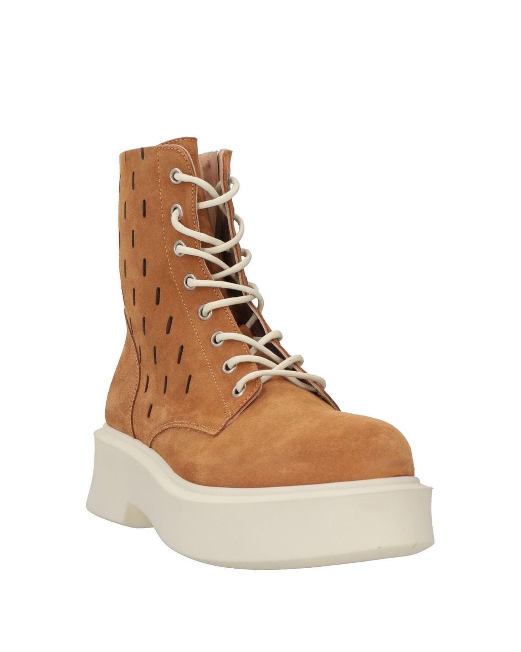 Baldinini Brown Camel Ankle Boots Leather