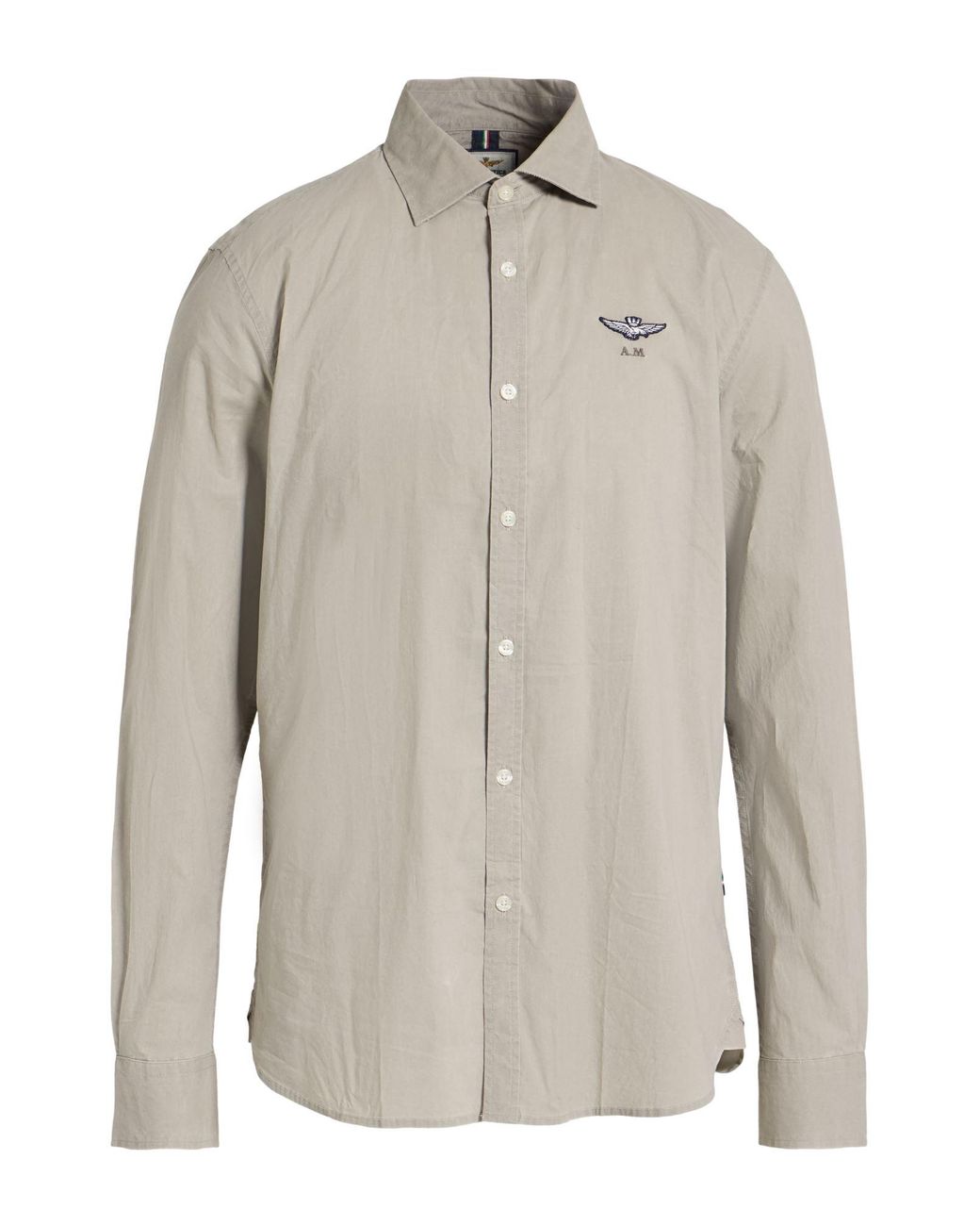 Aeronautica Militare Gray Shirt for men