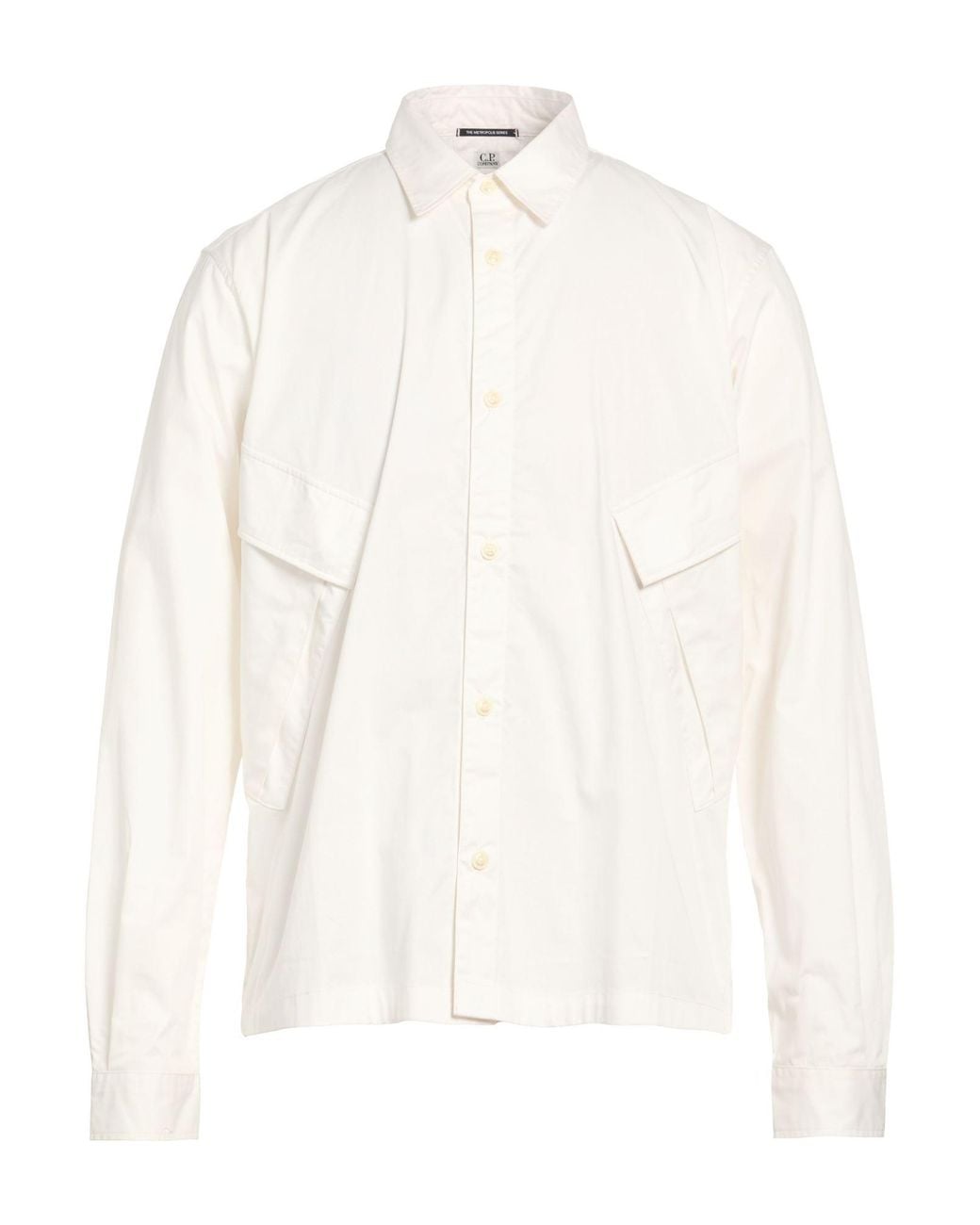 C P Company White Shirt Cotton for men