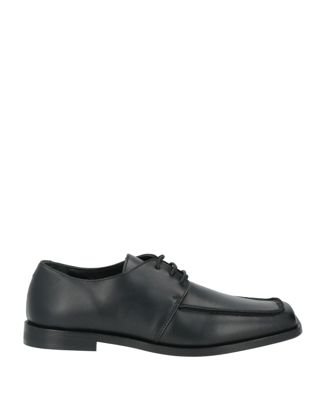 Liviana Conti Black Lace-Up Shoes