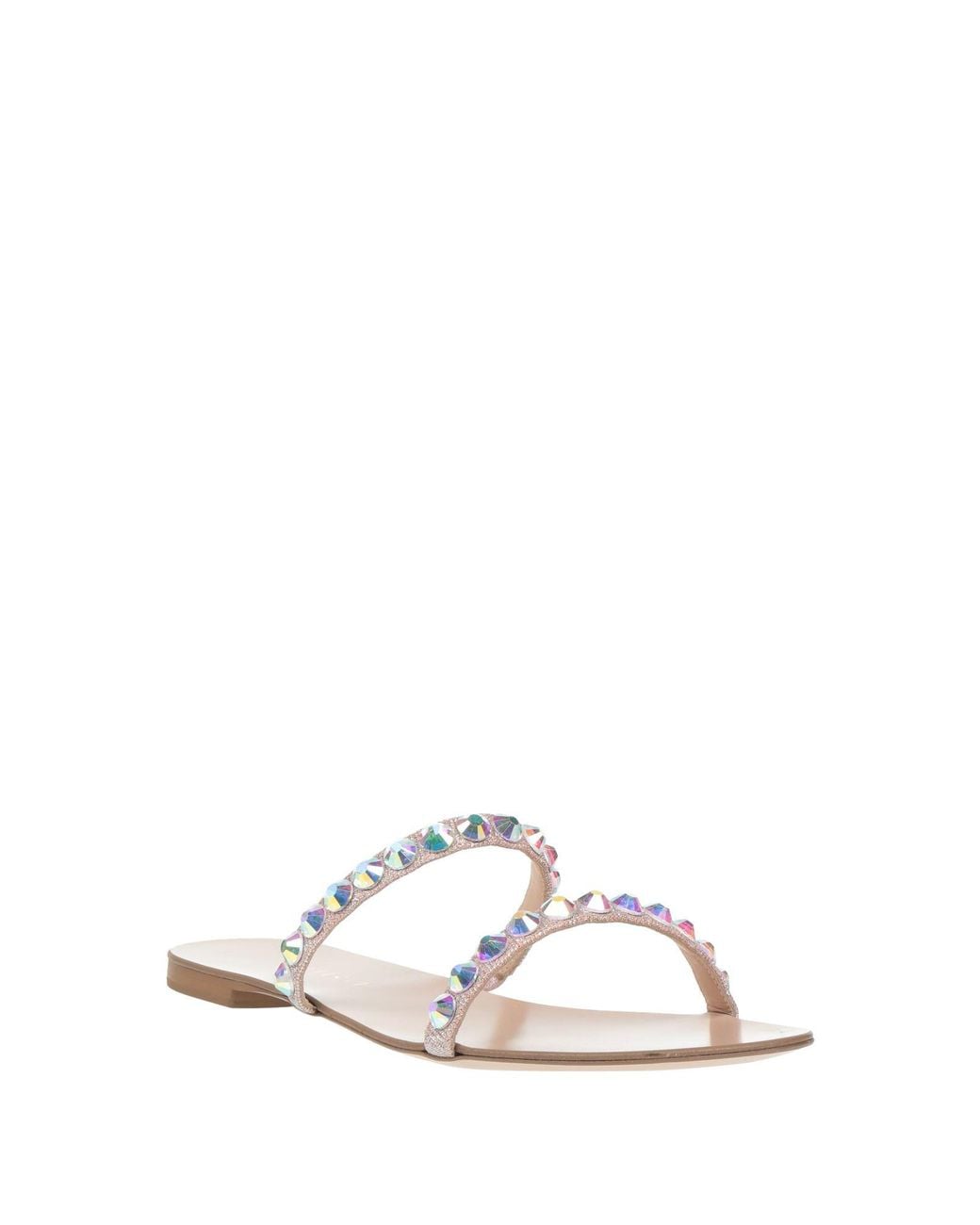 Le Silla White Sandals