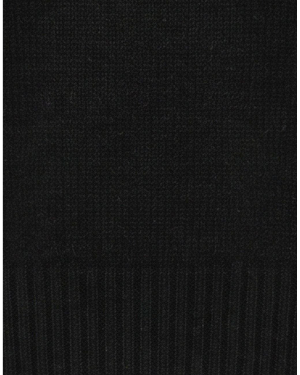 Kangra Black Sweater Wool, Polyester