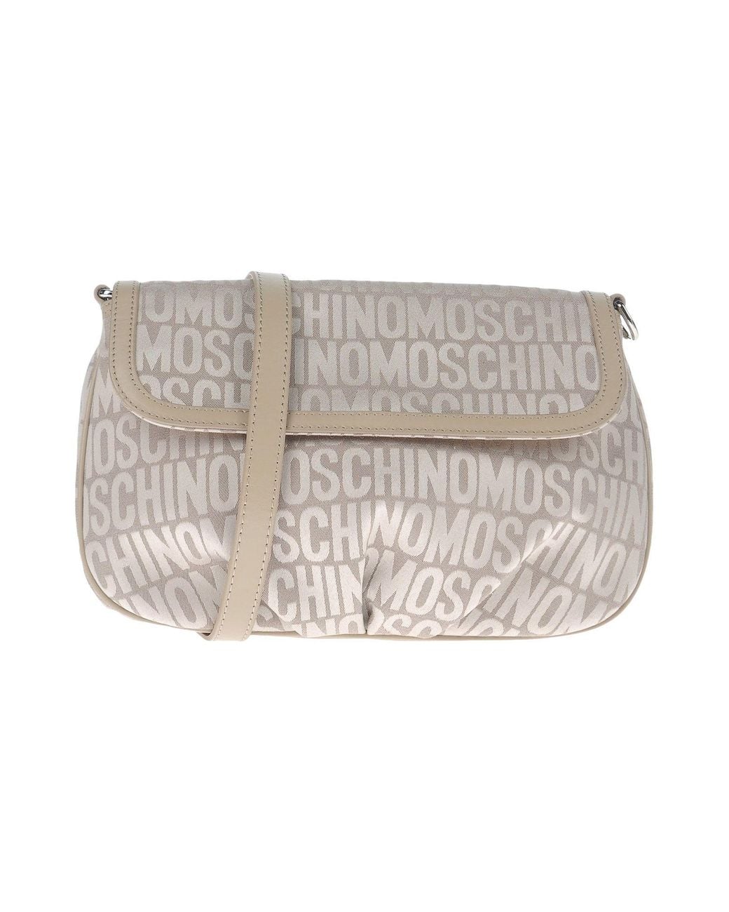 Moschino Gray Clutch