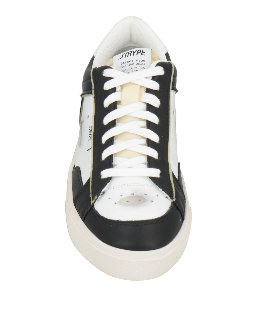 Strype Black Sneakers Leather for men