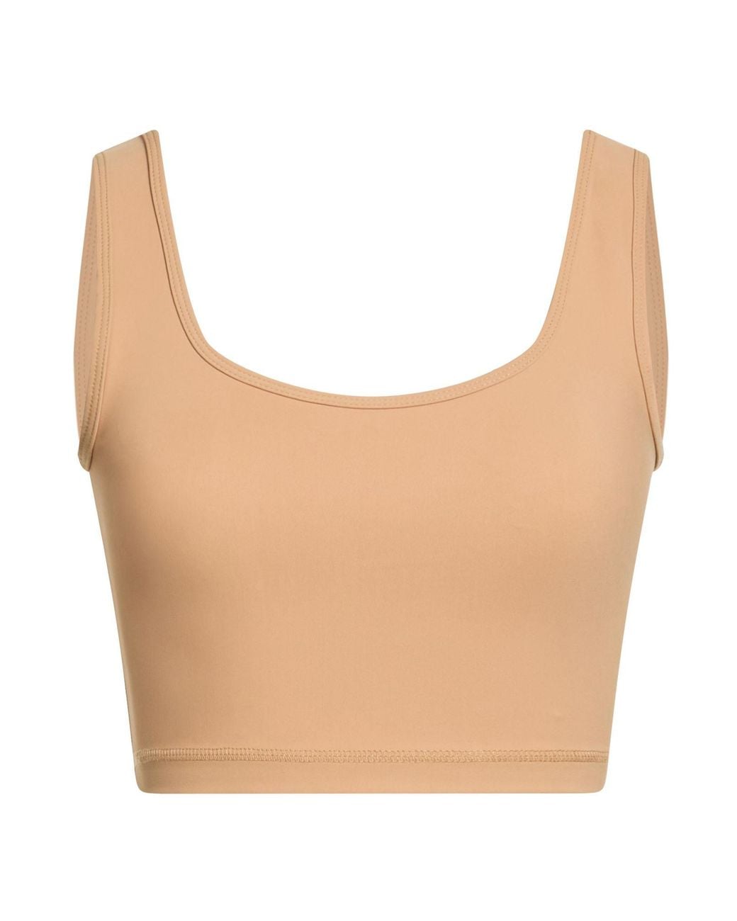 Wardrobe NYC White Camel Top Polyamide, Elastane