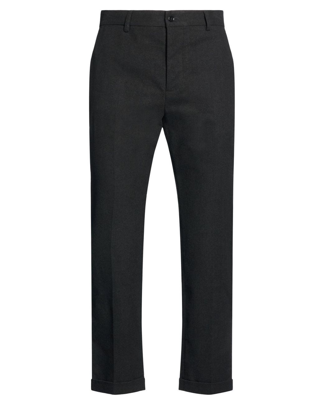 Daniele Alessandrini Gray Pants Cotton, Polyester, Viscose, Elastane for men
