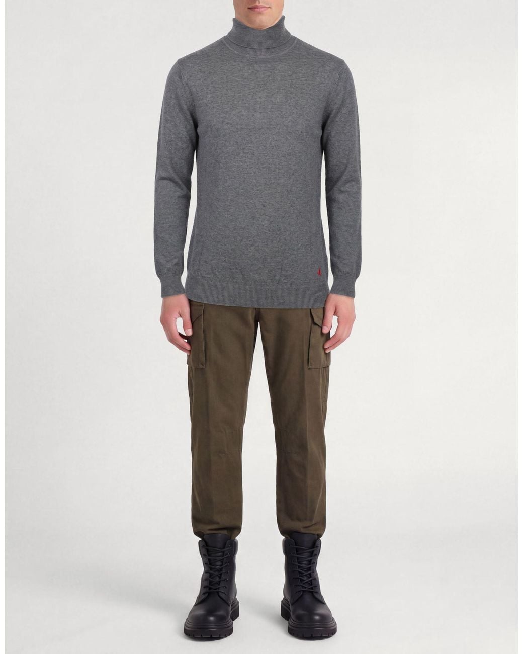 Peuterey Gray Turtlenecks for men