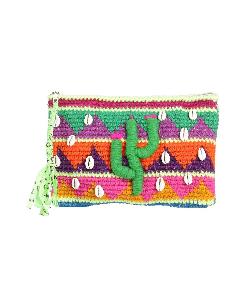 MAISON BADIGO Red X Arizona Love -- Handbag Wool
