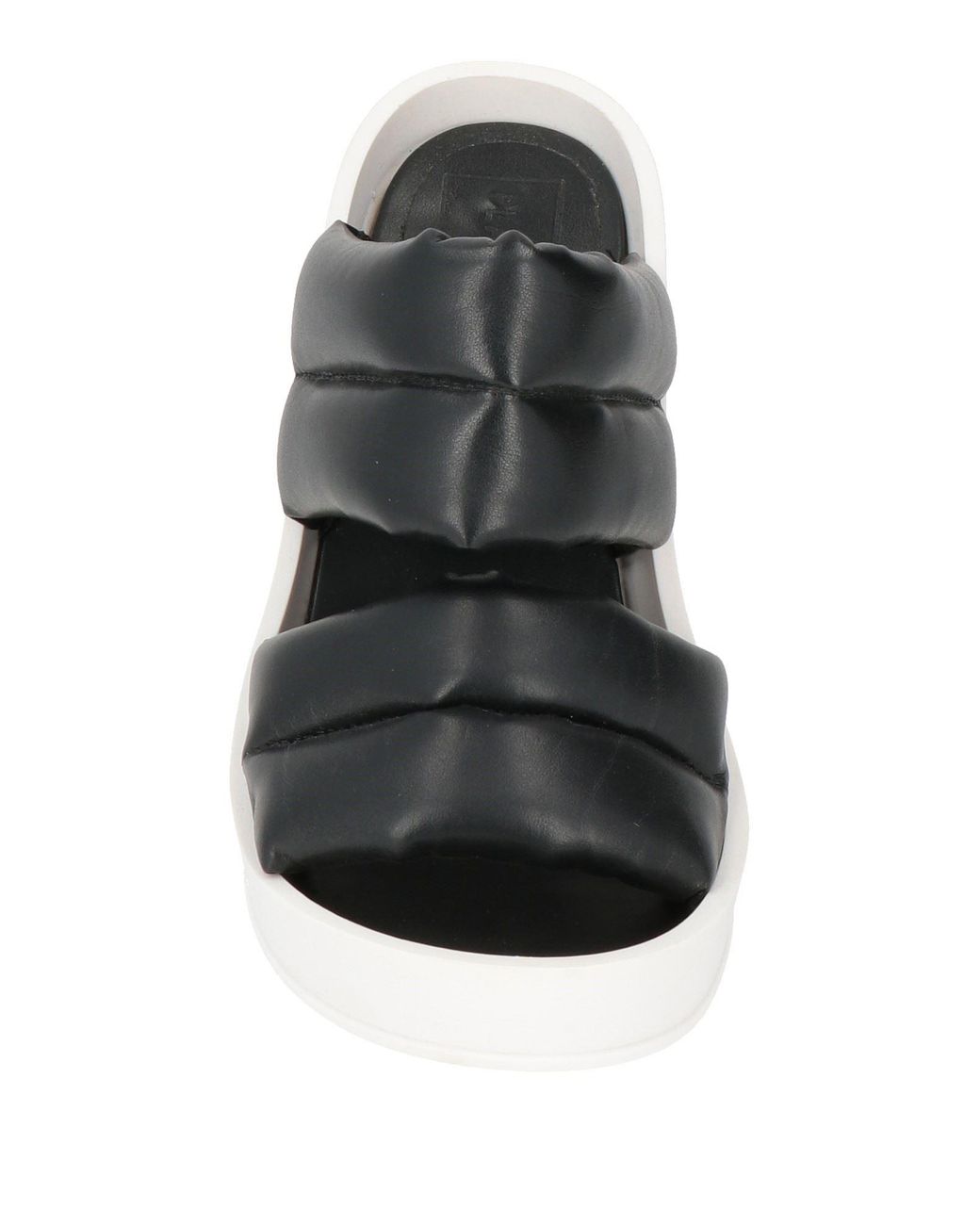 Plan C White Sandals Leather