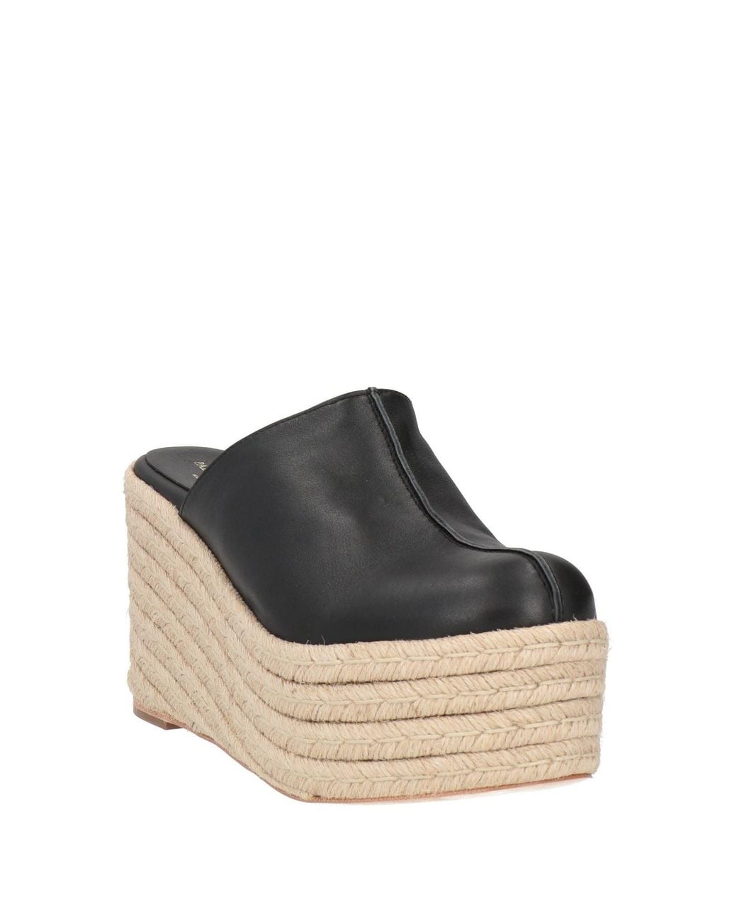 Paloma Barceló Black Espadrilles
