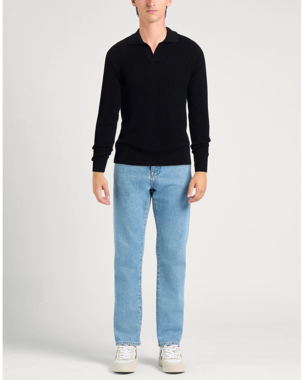 Pullover Alpha Studio de hombre de color Blue