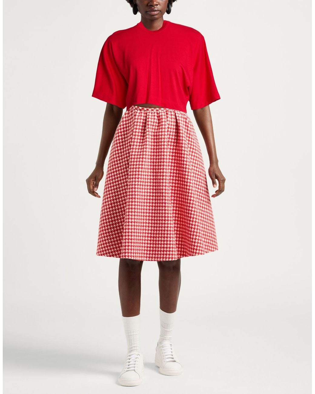 Pinko Red T-Shirt Cotton