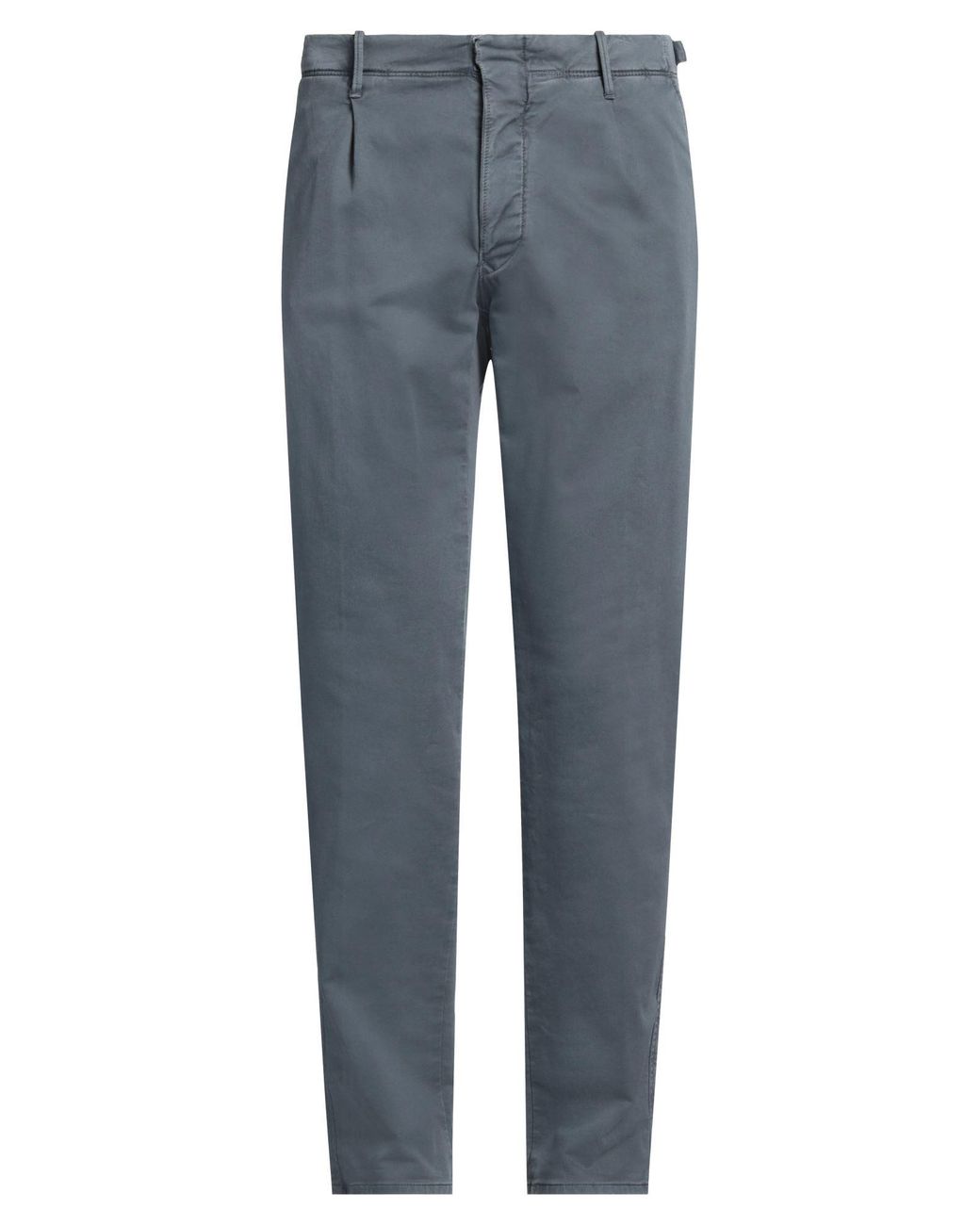 Incotex Blue Pants Cotton, Elastane for men