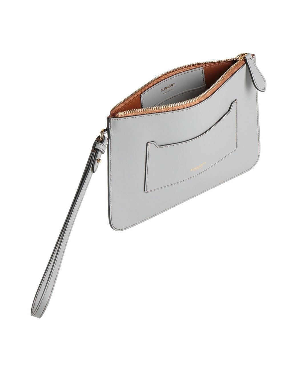 Burberry Gray Clutch