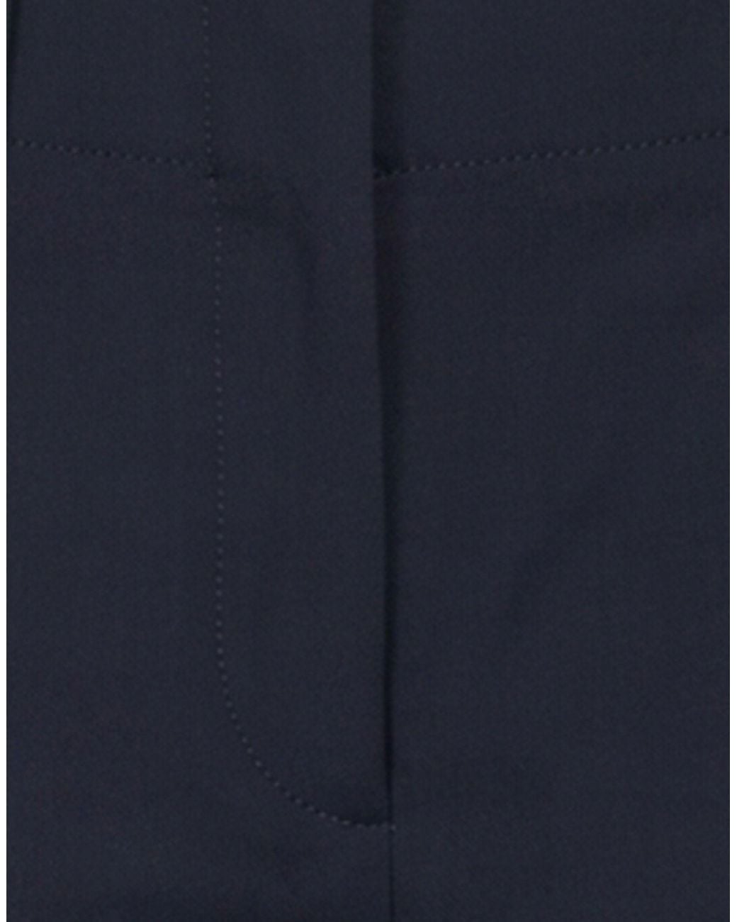 Incotex Blue Midnight Pants Virgin Wool, Elastane