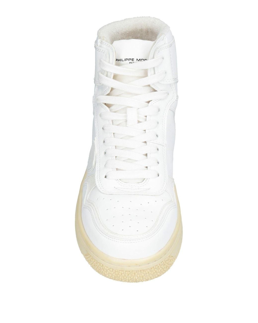 Philippe Model White Sneakers Leather