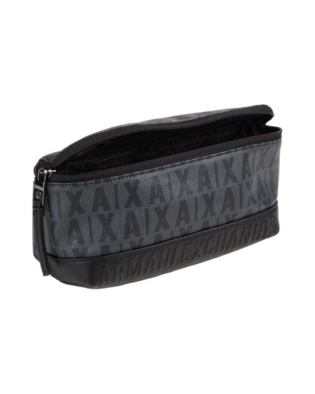 ARMANI EXCHANGE Black Belt Bags for men