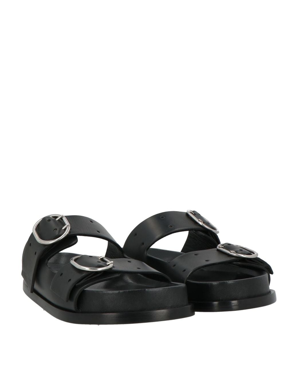 Jil Sander Black Sandals