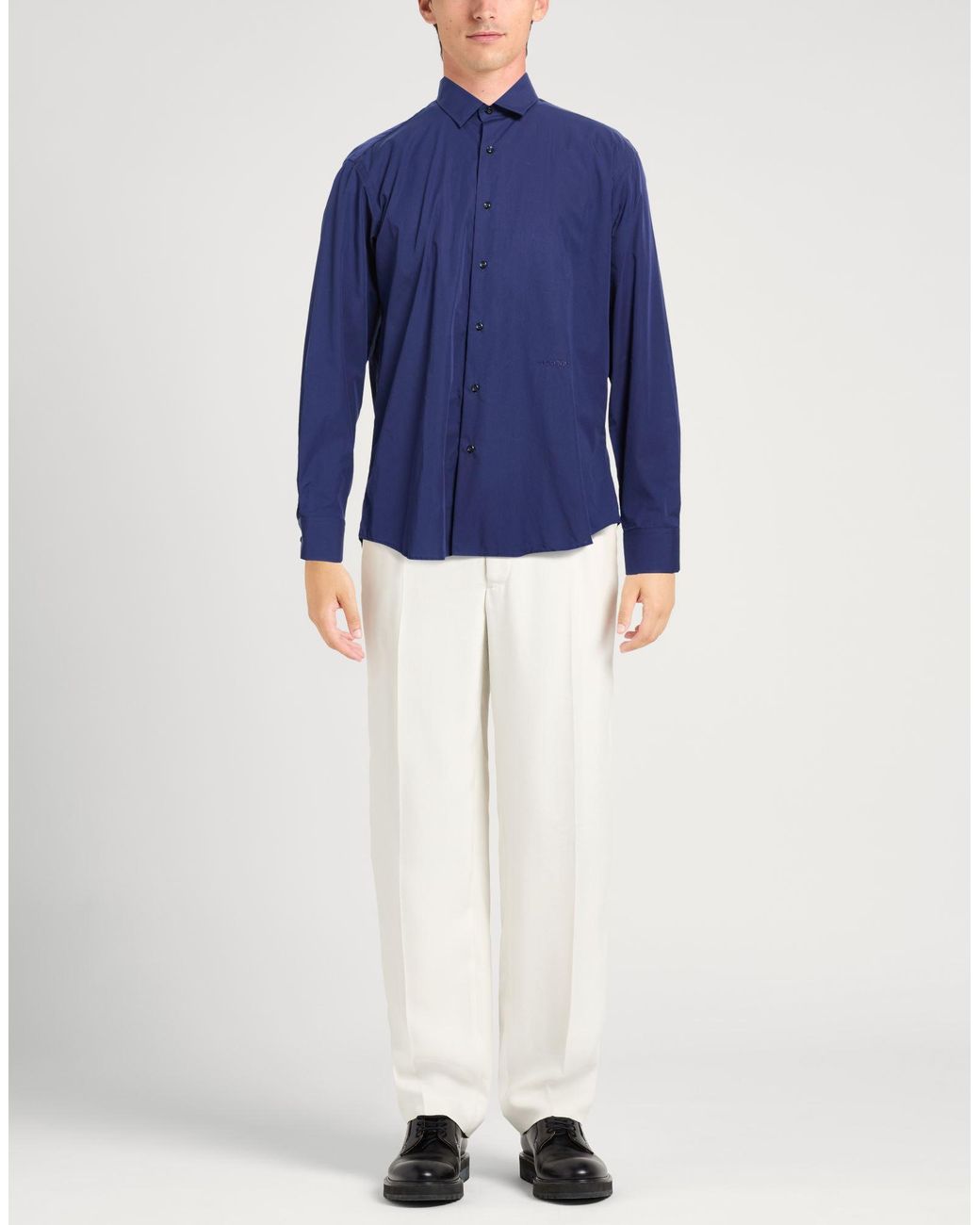 Ice Iceberg Blue Shirt Cotton for men