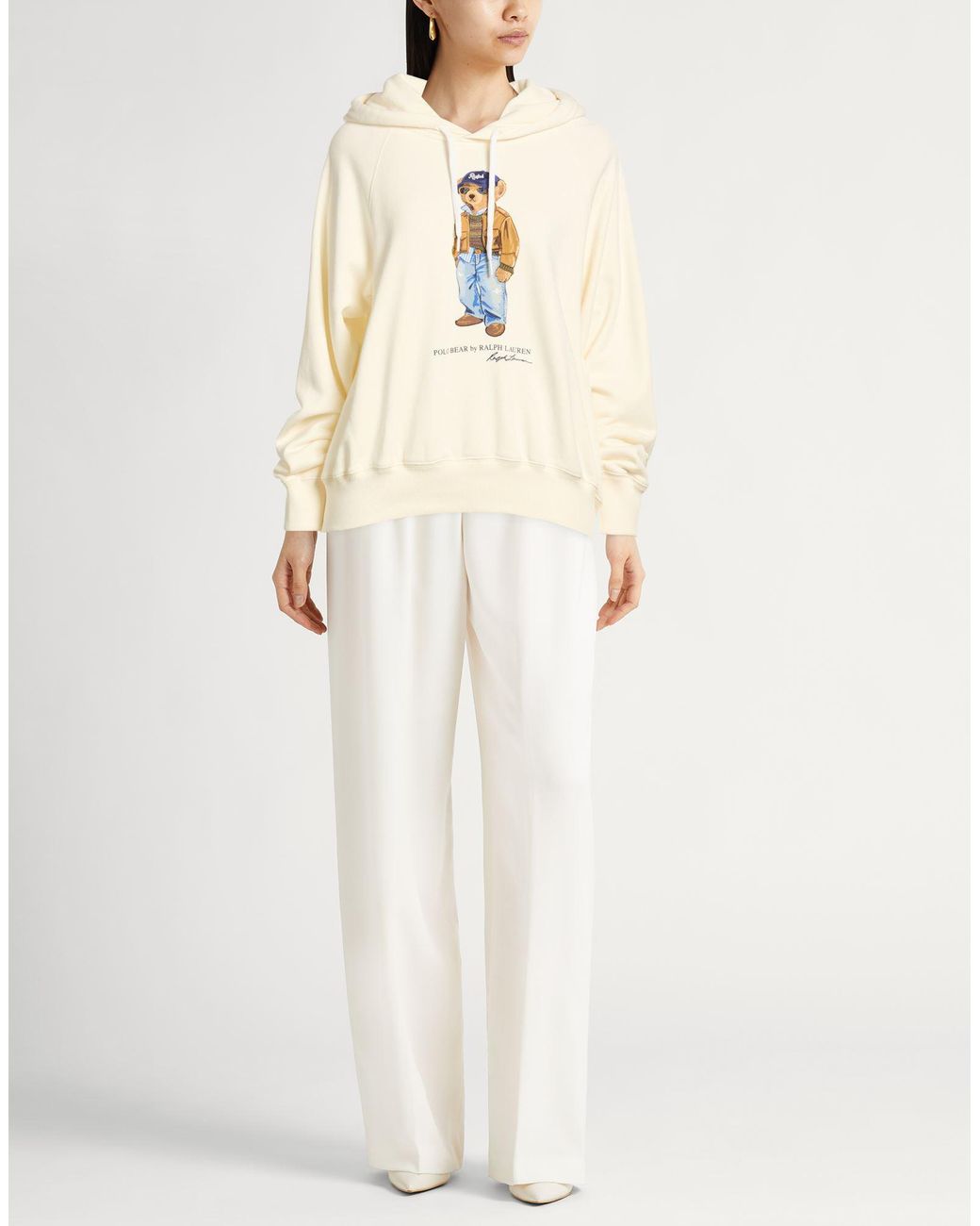 Polo Ralph Lauren White Sweatshirt