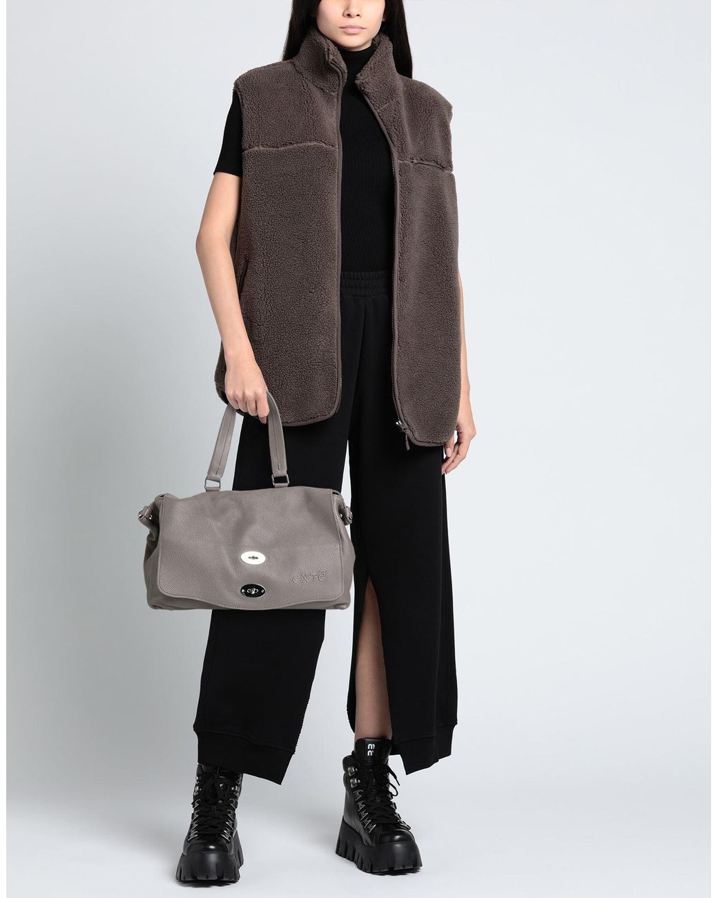 Exte Gray Handbag