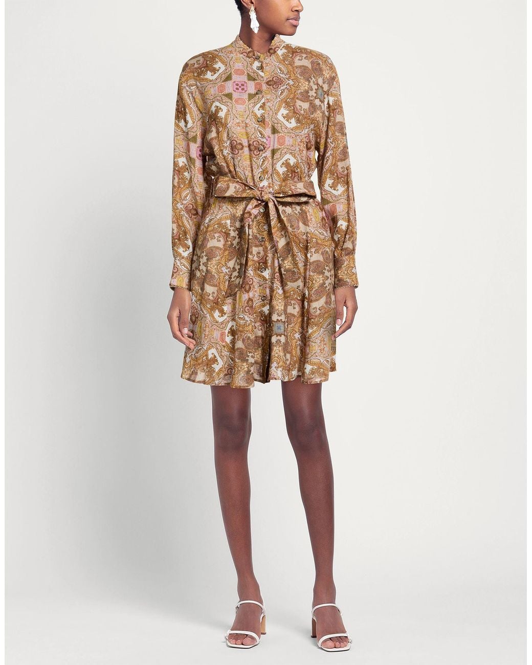 Bazar Deluxe Natural Mini Dresses