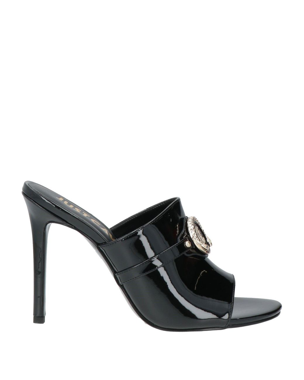 Just Cavalli Black Sandals