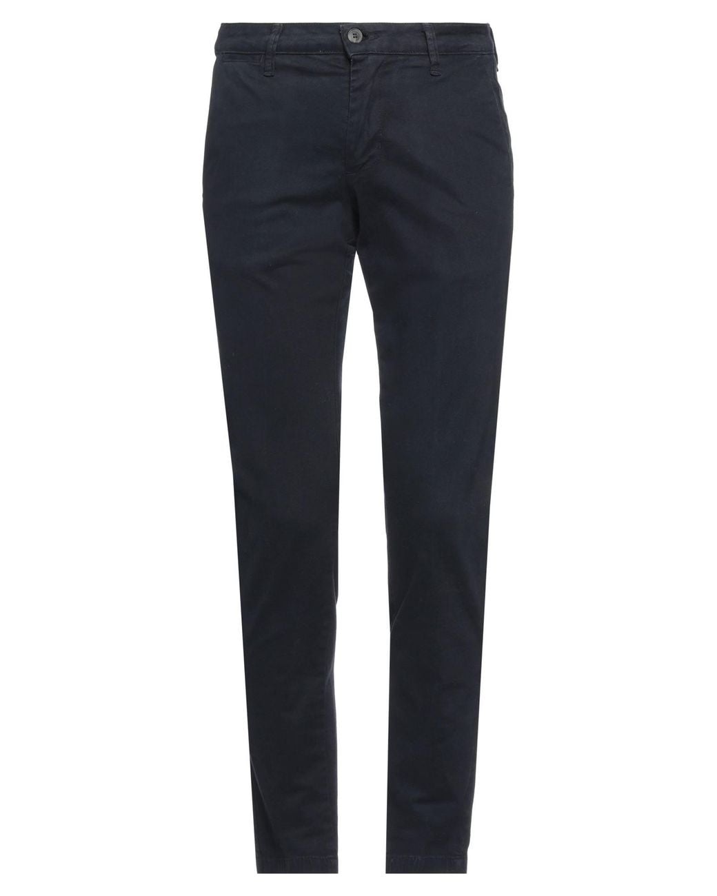 Stilosophy Blue Pants Cotton, Elastane for men