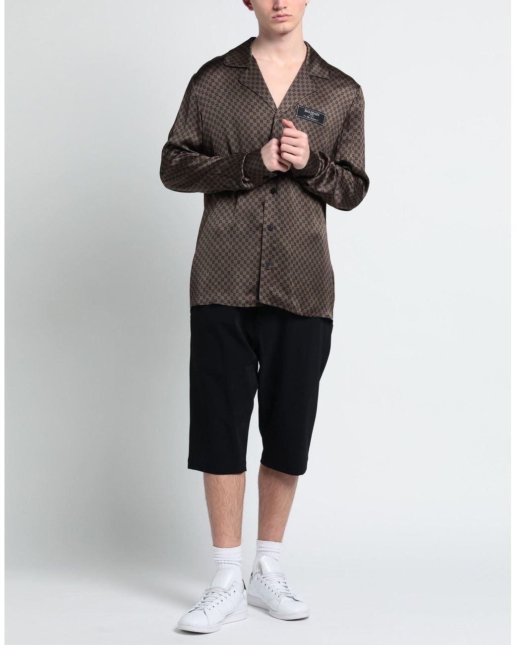 Balmain Hemd in Brown für Herren
