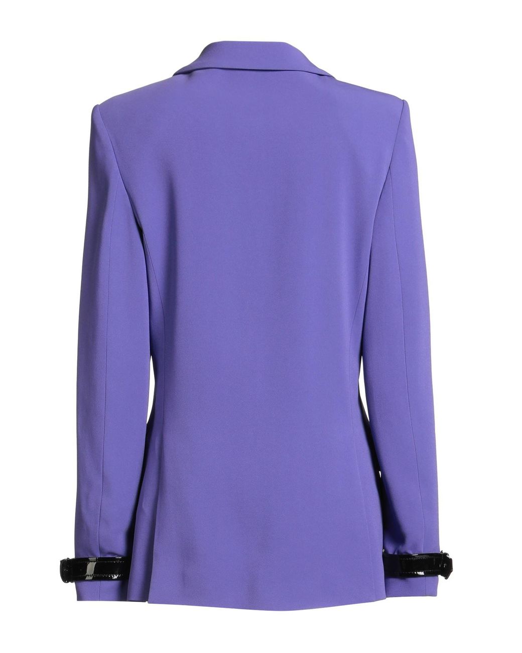 Moschino Purple Blazer Viscose, Elastane, Polyester, Polyurethane Resin