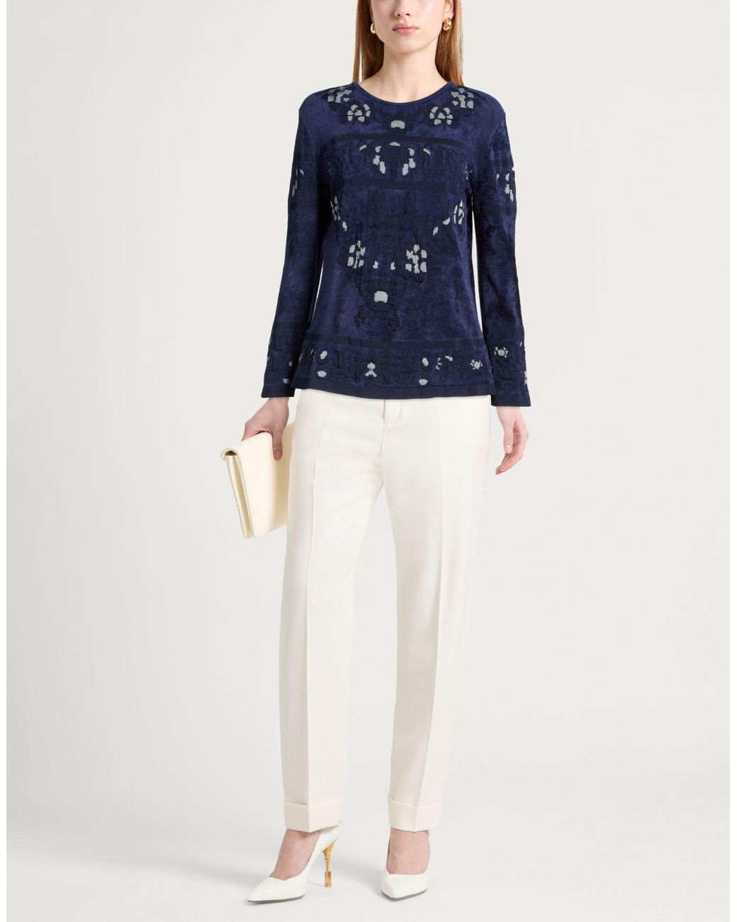 Pullover Alberta Ferretti de color Blue