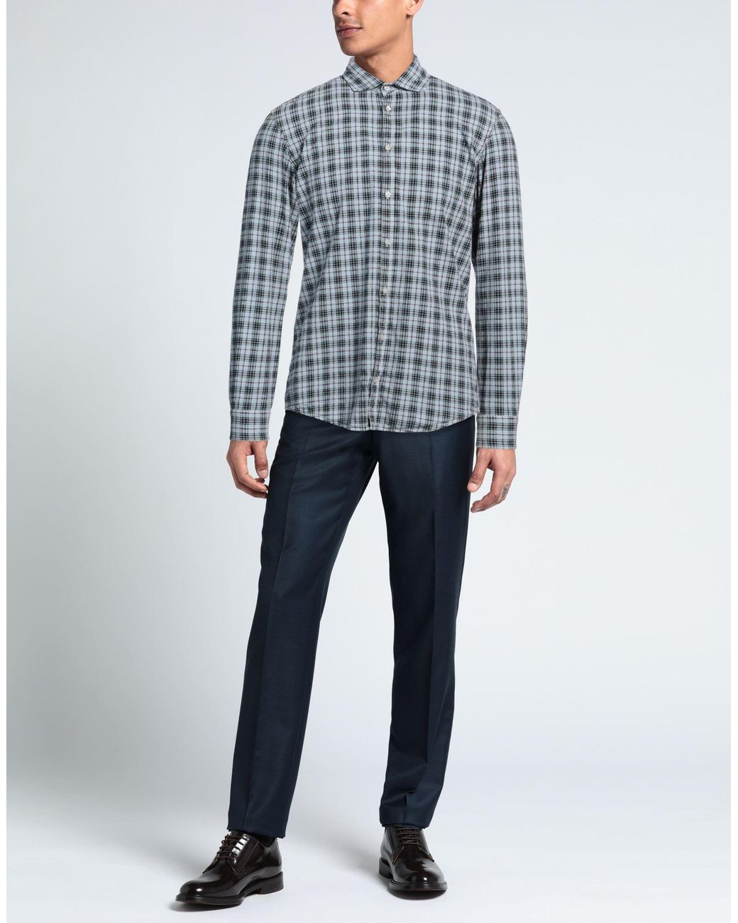 Massimo Alba Blue Shirt for men